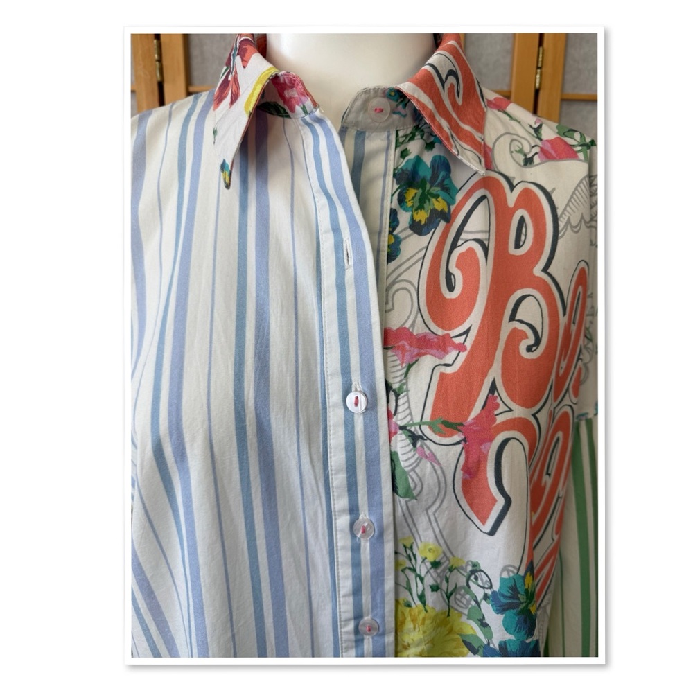 Anthropologie Poplin Long-Sleeve Button-Down Shirt - Picture 5 of 16